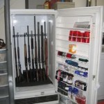 refrigerator gun safe