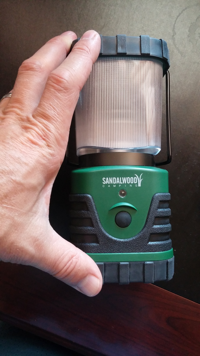 Sandalwood LED Camping Lantern