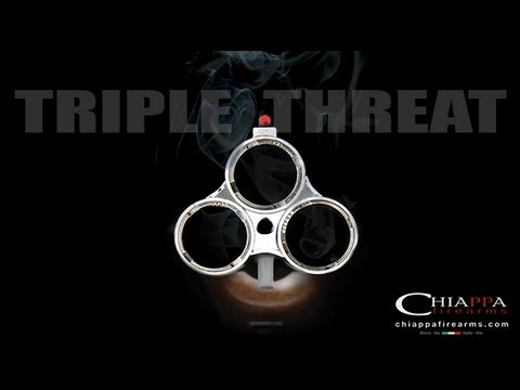 Triple Threat triple barrel shotgun