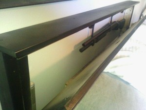 headboard gun safe