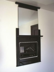 Concealed Mirror Gun Safe